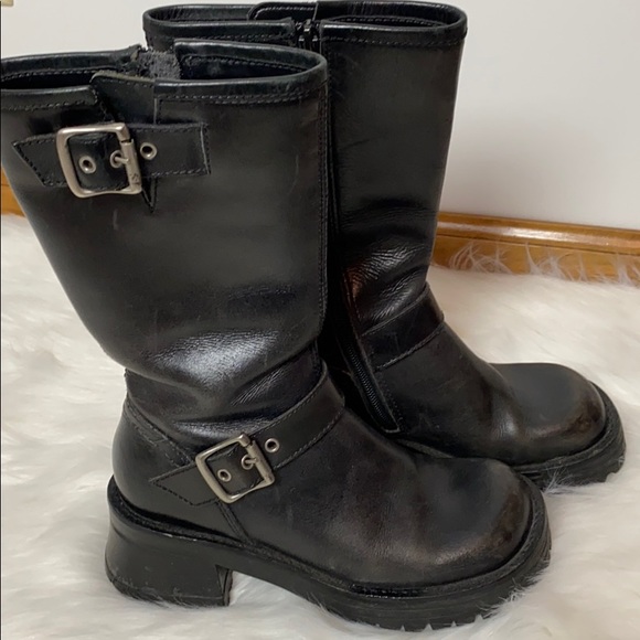 Steve Madden Harley Motorcycle Boots 